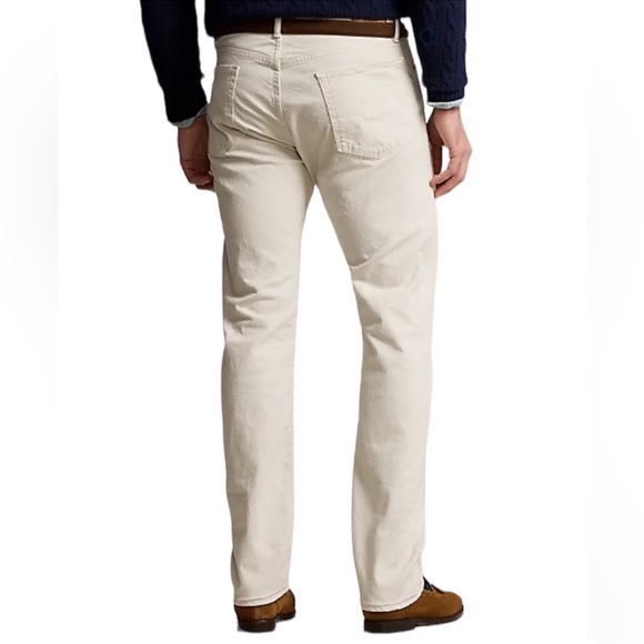Polo Ralph Lauren Varick Slim Straight Stretch Jean Stone Stretch 33 x 32 Nwt - Picture 4 of 11
